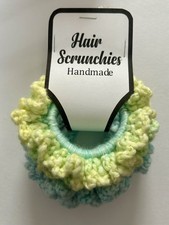 Crochet Hair Scrunchies , Multi Colored