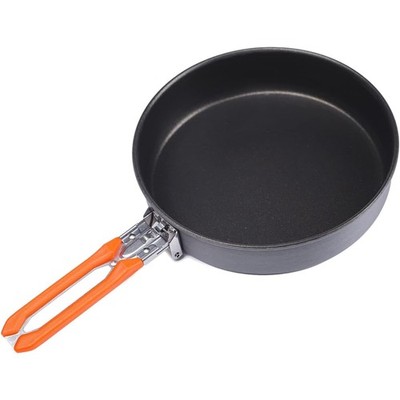 Camping Bratpfanne Leicht Aluminium 0,9L Antihaft faltbar Outdoor Kochen