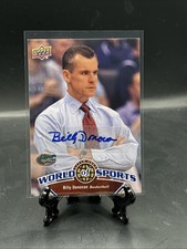 2010 Upper Deck World Of Sports Billy Donovan Auto Autograph