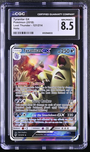 Tyranitar-GX graded CGC 8.5 for sale on eBay