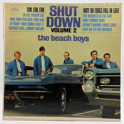 THE BEACH BOYS - SHUT DOWN VOL.2 (33 RPM - USA - FIRST PRESSING)