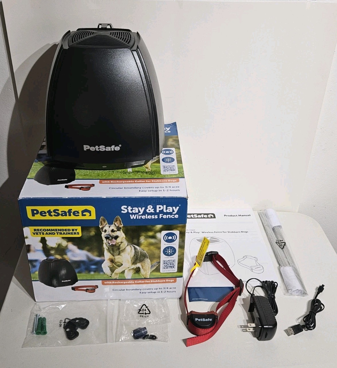 -stubborn Dogs Secure 3/4 Acre Yard Dogs 5lb+