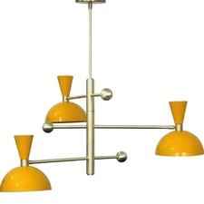 3 Arms Stilnovo Style Counterbalance Chandelier Ceiling Fixture Christmas Gift