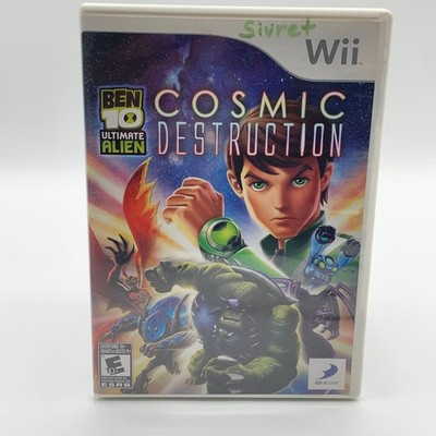 Ben 10 Cosmic Destruction Wii Video Game Complete Disc Manual Case D3 Publisher
