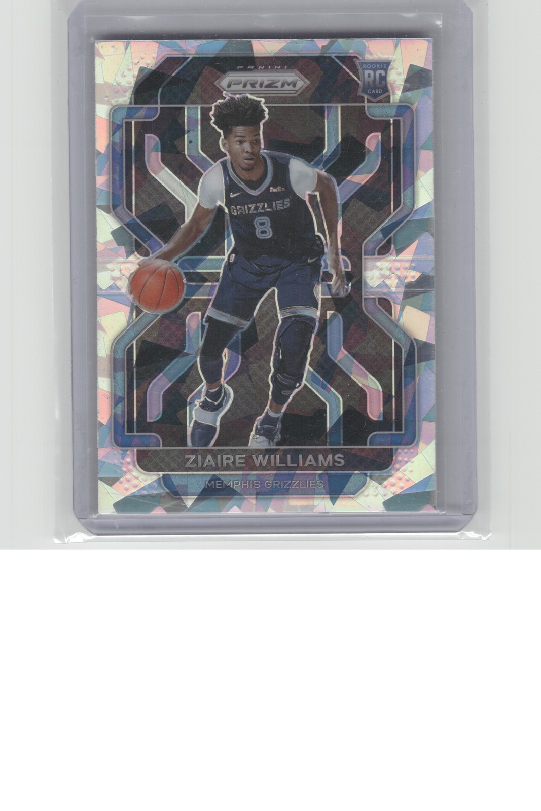 2021-22 Panini Prizm #313 Ziaire Williams Hyper B11R4C31