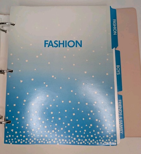 Vintage 80s 90s 1989 TEEN WORKS Binder Girls Advice Fashion Hair Makeup Dating - Picture 4 of 15