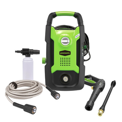 #ad Greenworks 1600 PSI 1.2 GPM Electric Pressure Washer $109.99