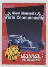 1992-95 Nintendo Super Power Club Nigel Mansell's World Championship #101 05v0