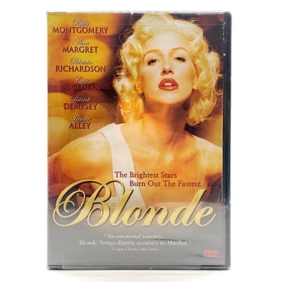 Blonde Marilyn Monroe (2001) Poppy Montgomery Ann-Margret 2005 DVD New Sealed