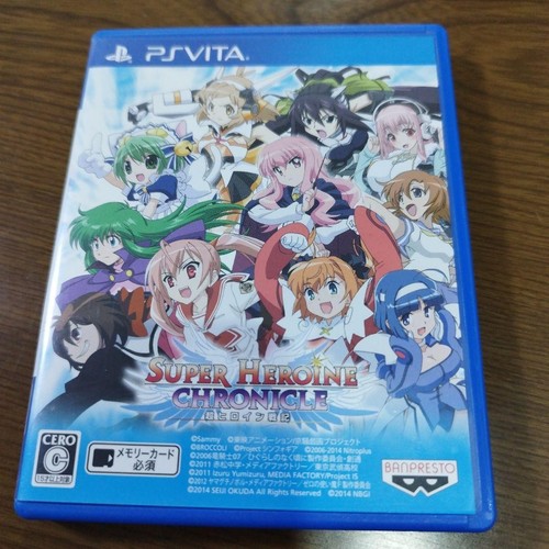 Super Heroine Chronicle PS Vita PSV PlayStation Vita Authentic Collectible Game