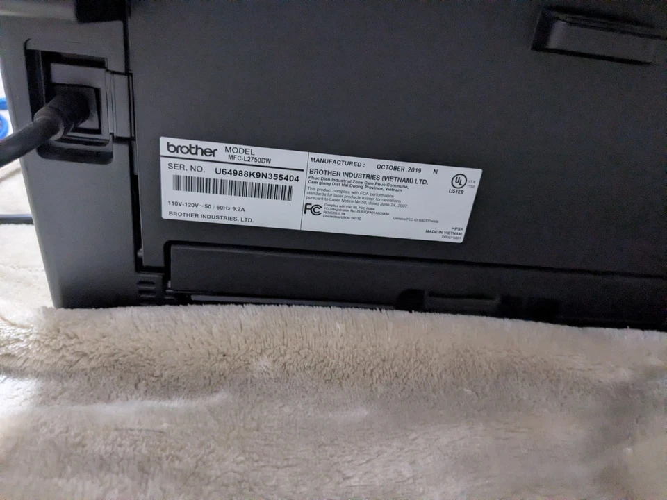 Brother MFC-L2750DW Printer ONLY 1,948 Pages! FAST Ship! - Image 4 of 4