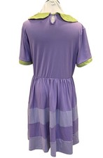 strapless open back dress Kate Gradient Pink and Purple Tiered Kids Dress for Photography main image 0