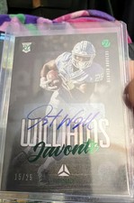 2021 Panini Luminance - Rookie Javonte Williams #128 Green Autographs /25 Z26