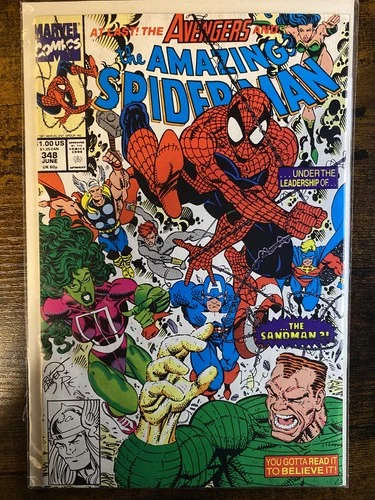 The Amazing Spider-Man Vol 1 348 VF Marvel (1991)