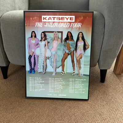 Katseye The Wild World Tour 2026 Schedule Dates Poster