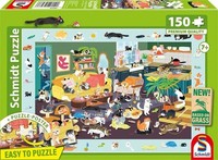 Puzzle Poster Lustiges Katzen Gewimme 150 T. Kinderpuzzle Von Schmidt Spiele Neu