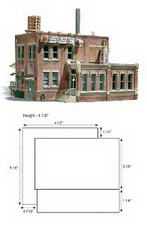 Woodland Scenics BR5026 HO Built-&-Ready Clyde & Dale's Barrel Factory Building