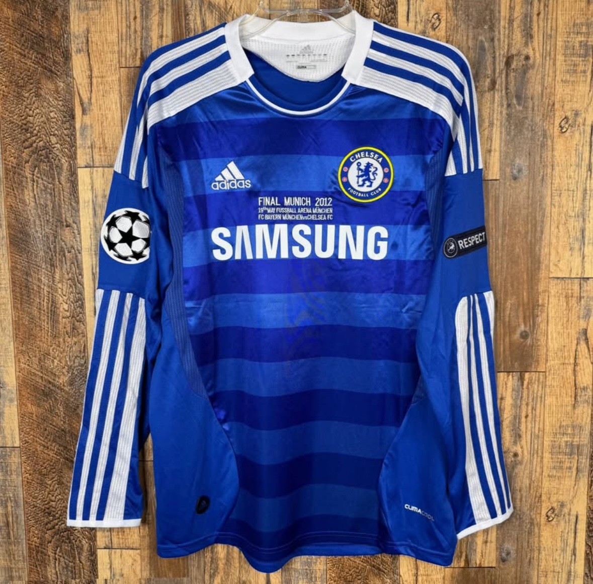 FC Chelsea 2011-12 Home Long Sleeve Men's M Soccer Jersey TORRES