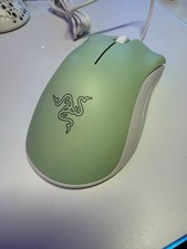 Razer DeathAdder Essential  Wired Gaming Optical Mouse, Custom White/Mint Green.