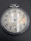 Antique 1910 Elgin Pocket Watch 7 Jewels 12s Art Deco Defiance Running