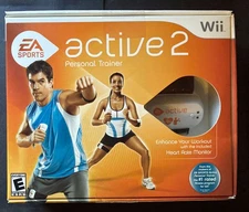 NEW SEALED - EA Sports Active 2 Personal Trainer for Nintendo Wii  Heart Monitor