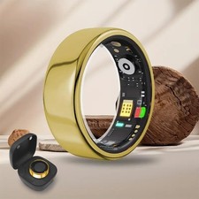 Osawalla Smart Ring - Fitness Health Tracker, 5-Day Battery, IP68