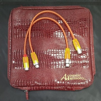 Acoustic Harmony Hibiki 0.5M High-End RCA Interconnect Cable Tested TMB01 1.0