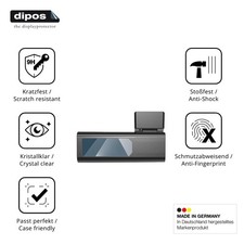 2x Protection ecrán pour Wolfbox i03 Verre souple Film Protecteur 9H dipos