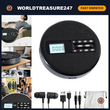 Rechargeable Portable CD Player with Speakers - Ideal for Car Home Use