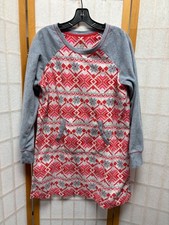 Cuddl Duds Long Sleeve Sleep Gown-Size Med Soft Fleece