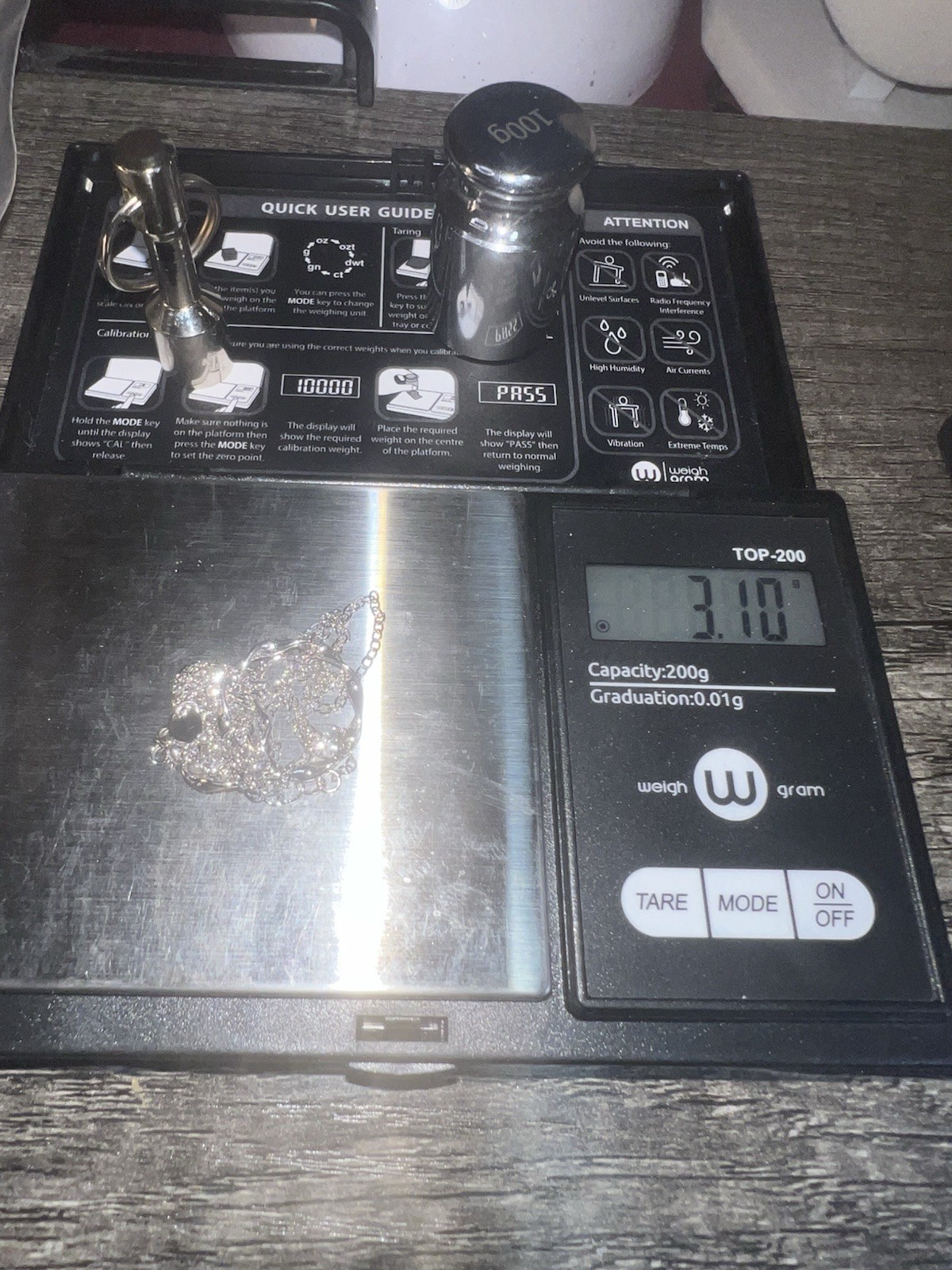 18” Double Interlocking Ring Necklace 925 Sterlin… - image 16