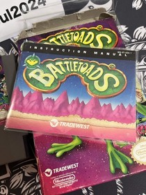 Battletoads (Nintendo Entertainment System 1991) NES COMPLETE CIB Authentic
