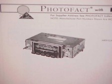 1972 Amc Gremlin X Hornet Am-fm Radio Service Shop Repair Manual Book Brochure