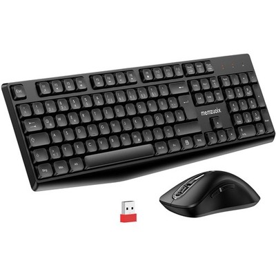 Kabelloses Tastatur Maus Set 105 Tasten Funk 2.4GHz Bluetooth Computer