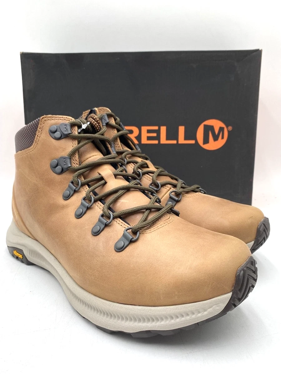 MERRELL Boots Outmost Mid Vent Hiking Lace Up Boots Brown Men\'s Size 9.5 J09519 Merrell Ankle M Boots for Men for Sale | Shop New & Used  main image 3
