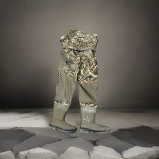 Rogers 2-In-1 Insulated Breathable Wader Elite. Realtree Max 5. Men’s size 12