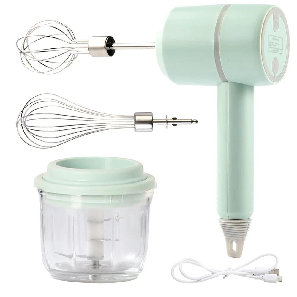 Portable Blender Mixer Kitchen Tools Hand Mixer Electric Food Processors Set