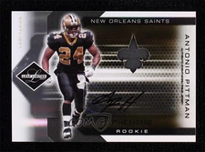 2007 Leaf Limited Phenoms Spotlight Gold 21/25 Antonio Pittman #303 Auto 0b5