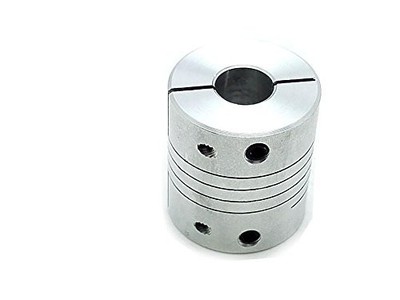 9.5 x 12.7mm 3/8'' x 1/2'' Flexible Shaft Coupling Rigid Coupler D25 L30
