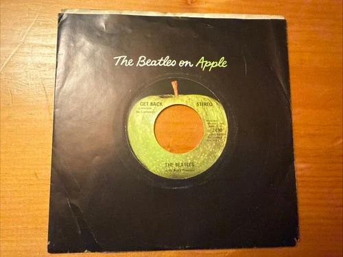 The Beatles - Get Back/Don’t Let Me Down 1969 Apple 2490 45 7” Vinyl NM-