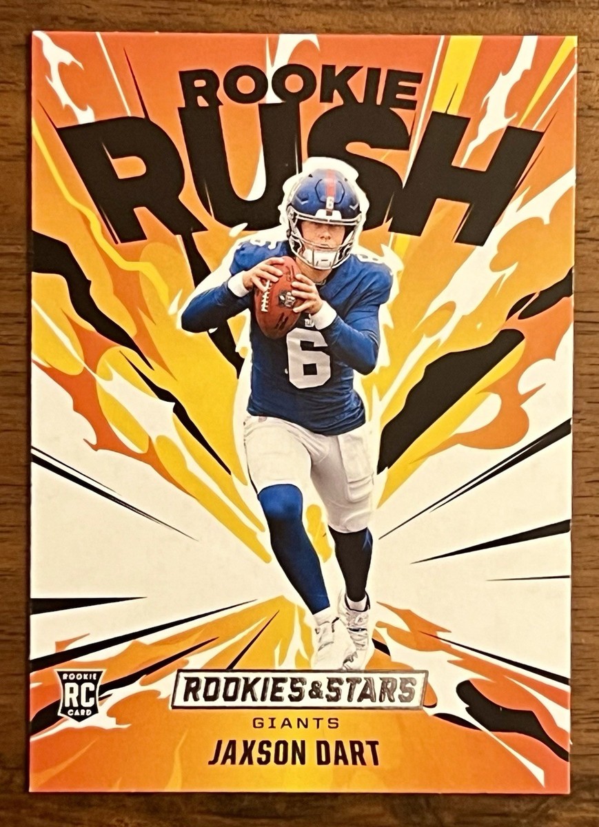 JAXSON DART RC 2025 Panini Rookies & Stars Rookie Rush #6 New York
