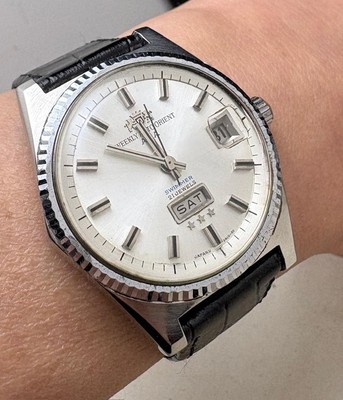 Orient Weekly Auto Diver Watch Mens Automatic Vintage 37mm 46mm Rare