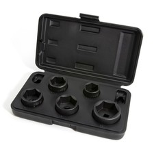 Steelman 5 Piece 38 In. Drive Low Profile Oil Filter Socket Set 42275