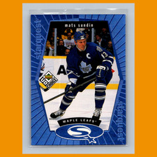 Mats Sundin #SQ19 1998-99 UD Choice StarQuest Blue Toronto Maple Leafs Hockey
