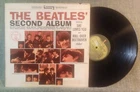 The BEATLES SECOND ALBUM Vinyl LP Apple Records 1964 Stereo ST2080 VG+/VG+