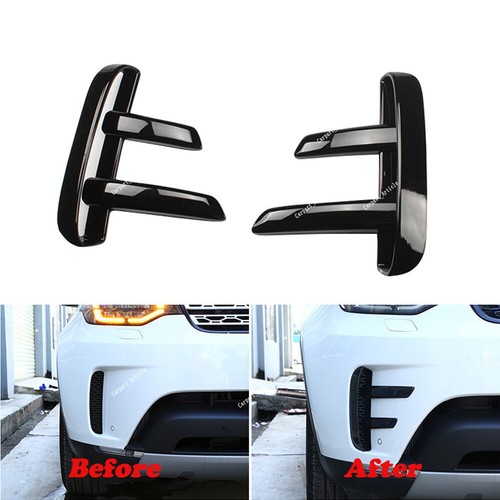 6Pcs Front Bumper Grille Air Vent Cover Fit For Land Rover Discovery 5 2017-18 - Picture 2 of 12