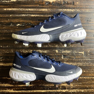 Nike Alpha Huarache Elite 3 Low Men's Baseball Cleats Navy