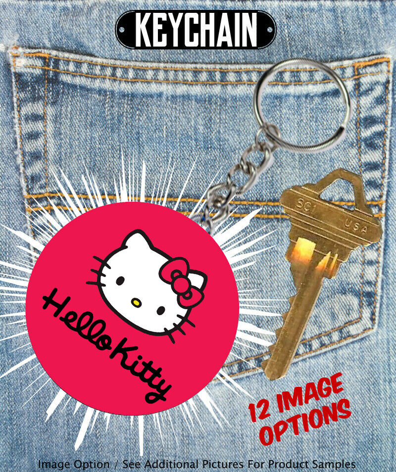 Hello Kitty - Keychain - Choose From 12 Designs