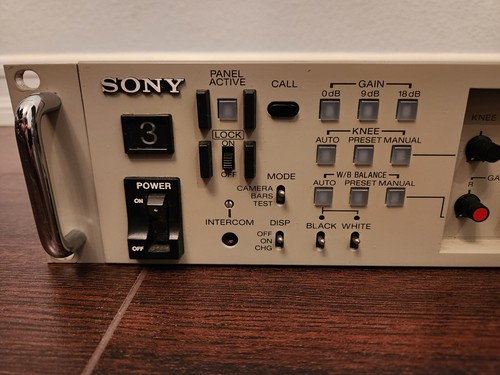 Sony CCU-M7 Camera Control Unit #2 *Sold AS-IS* - Picture 2 of 12