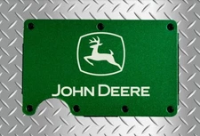 John Deere Slim Thin Metal RFID Blocking Laser Engraved Wallet Tractor Custom